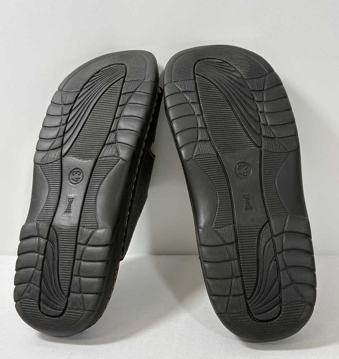 Buty klapki męskie brązowe Rozmiar 43