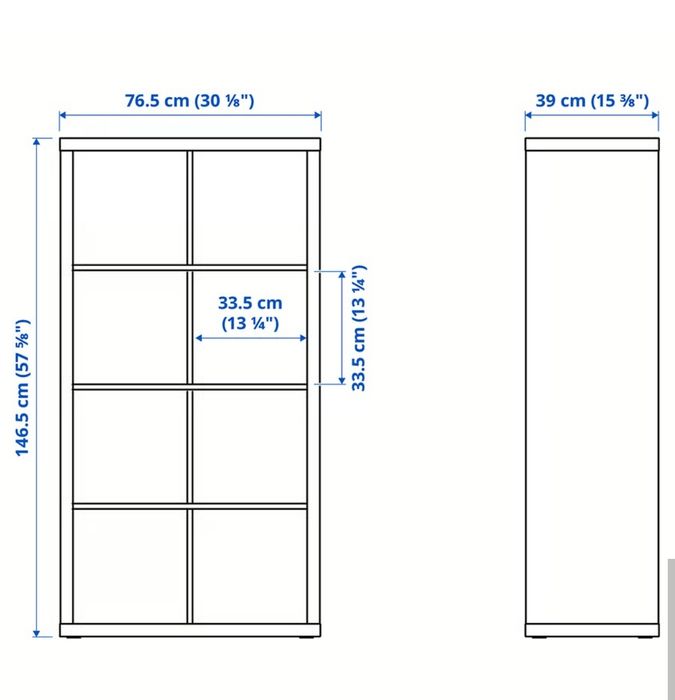 Estante Kallax IKEA (8 cubos)