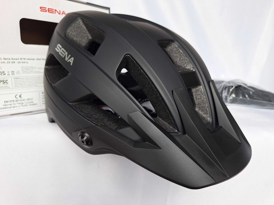 Kask rowerowy Sena Smart MTB Helmet M1 Evo Matt Black L 59-63cm