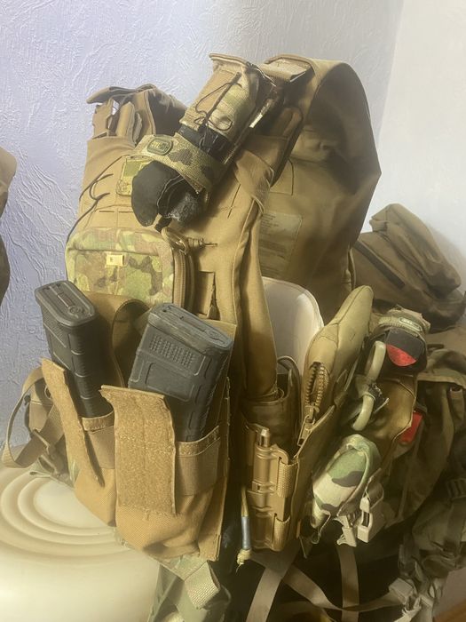 плитоноска USMC Plate Carrier Gen III | Coyote Brown Оригінал США