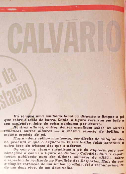 António CALVÁRIO 1972