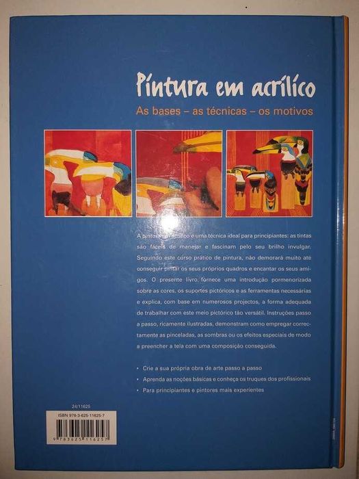 Vendo dois livros – Pintura a Óleo e Pintura em Acrílico