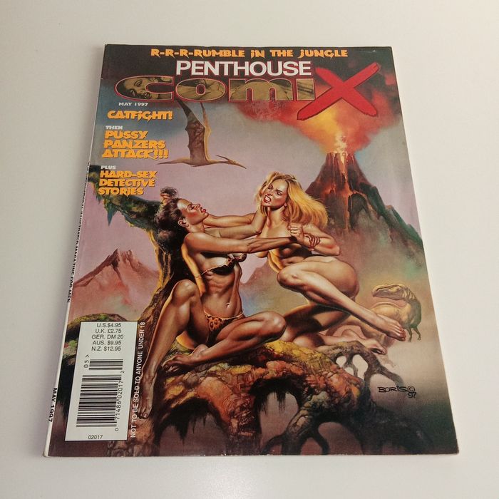 3 revistas BD Penthouse comics