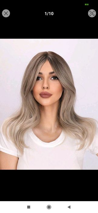 peruka długa nr.8 ombre blond