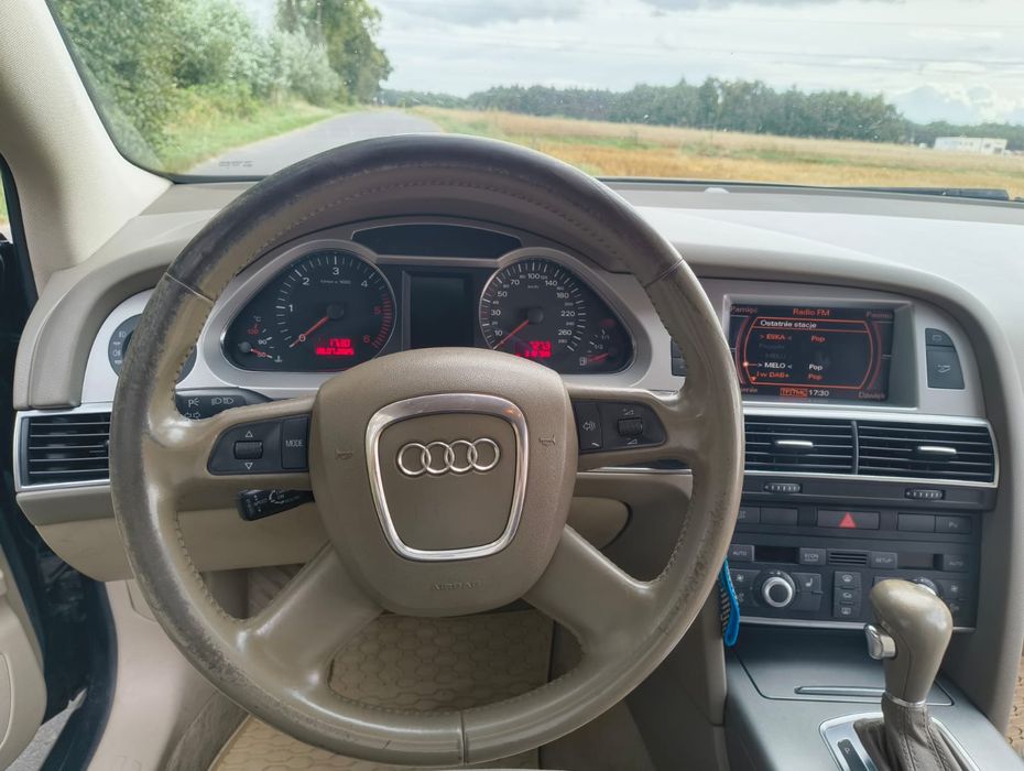 Audi A6 C6 3.0 V6 Quatro 2 komplety kół, BOSE tempomat alcantra MMI