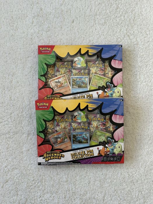 Pokémon TCG - Ascended Heroes First Partners Deluxe Pin Collection