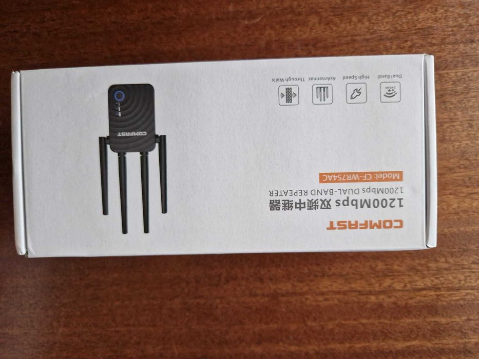 Extensor Repeater Wi fi  1200MBPS dual band