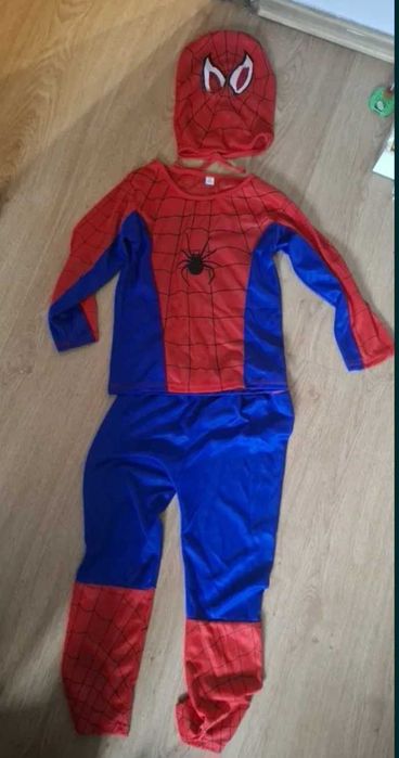 Stroj spiderman bal przebierańców r.122