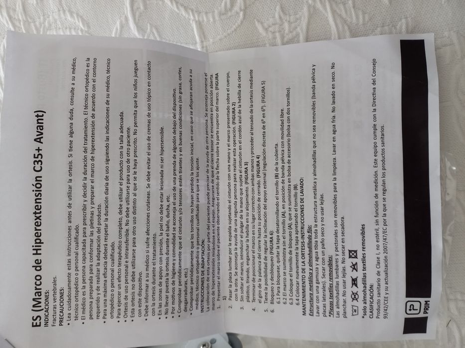 Colete correção coluna