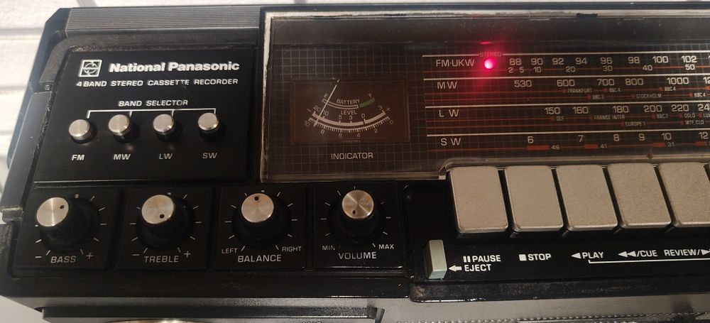 Radiomagnetofon BOOMBOX National PANASONIC  RS-4300LJS. Vintage