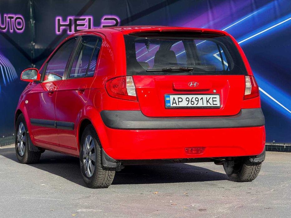 Hyundai Getz 2007, 1.4 бензин, автомат