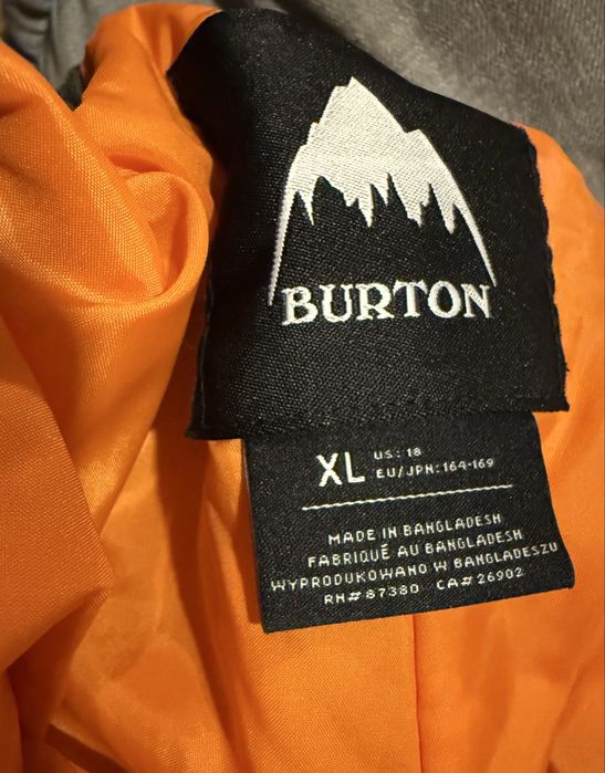 Zestaw kurtka spodnie narciarskie snowboard Burton 152