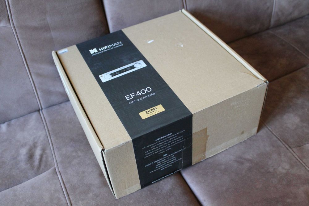 Wzmacniacz słuchawkowy HiFiMan EF400, stan idealny, na gwarancji.