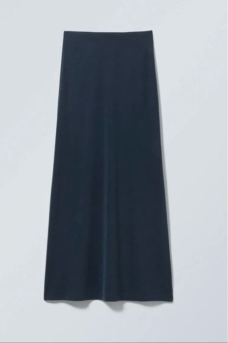 Максі міді спідниця weekday signe drapy maxi skirt