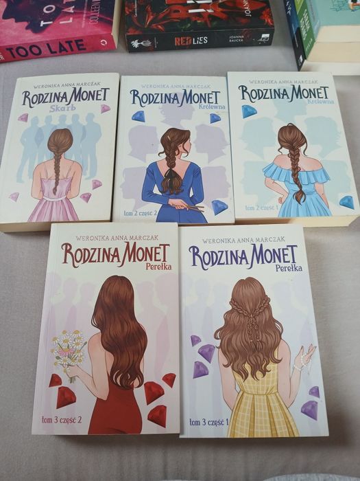 Rodzina Monet 5 książek