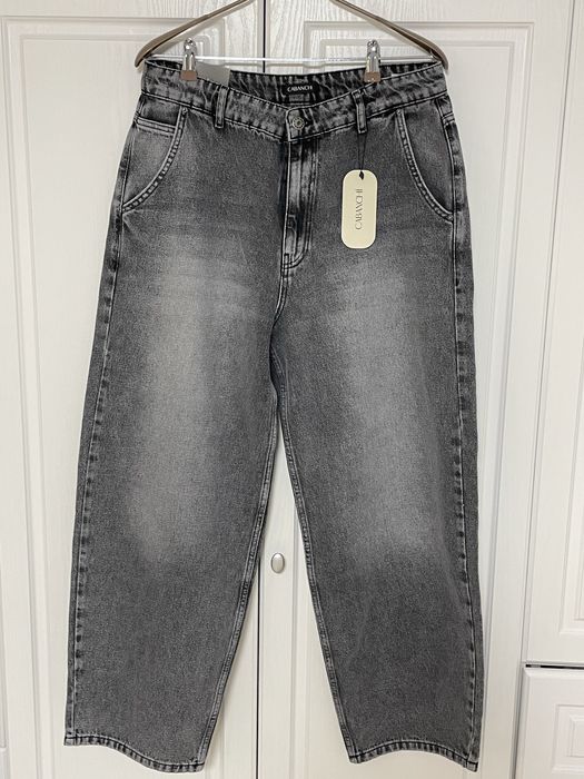 Джинси Сarrot fit сірого кольору CABANCHI