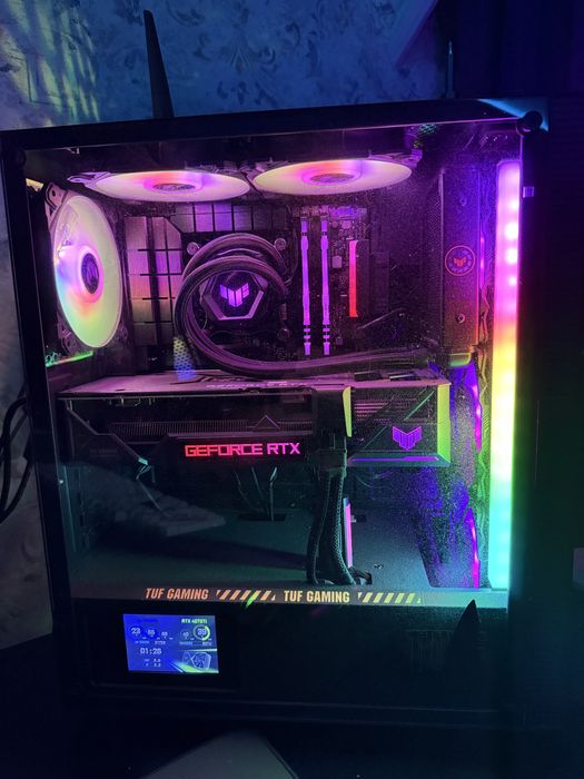 Водяное охлаждение СЖО  водянка Asus TUF LC 120 ARGB