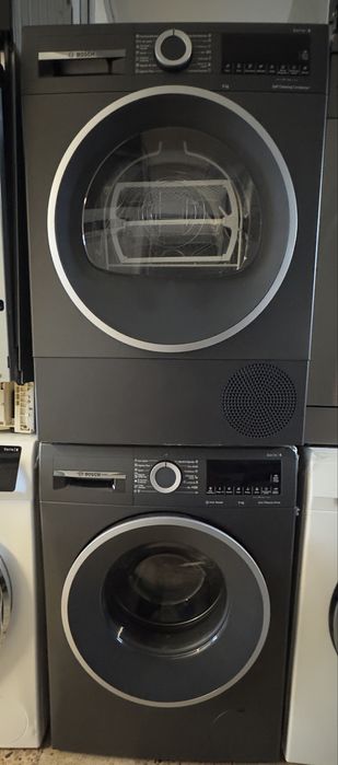 Máquina de Secar Roupa BOSCH WQG245DRES (9 Kg - Bomba de Calor