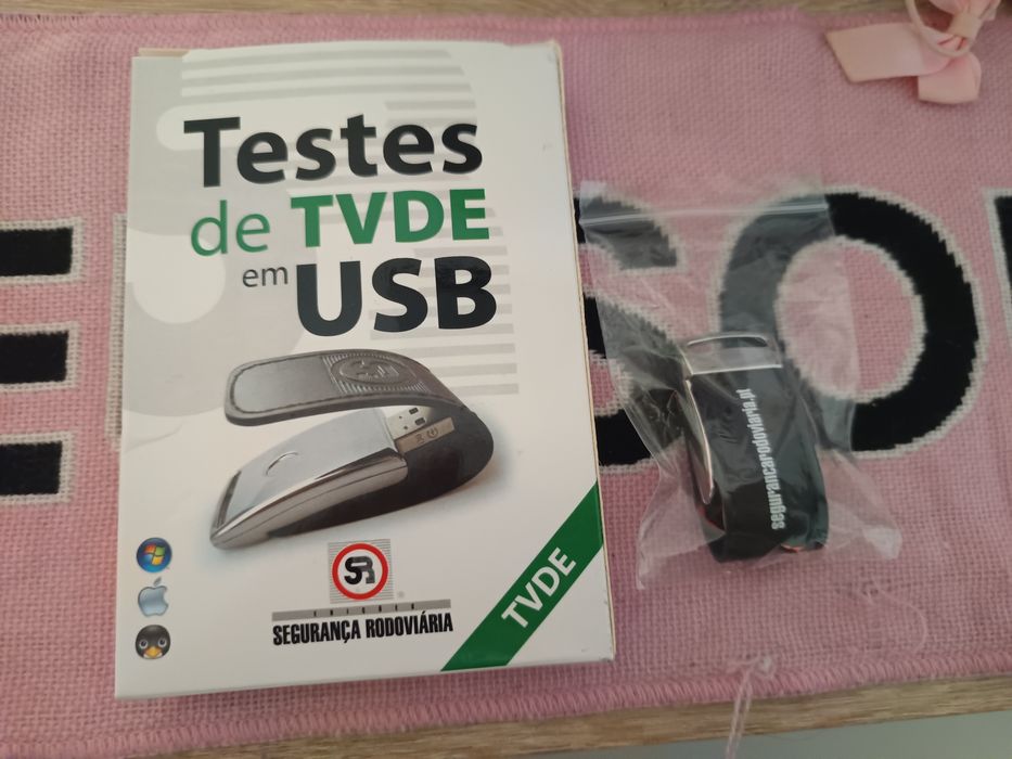 Teste teórico TVDE pen