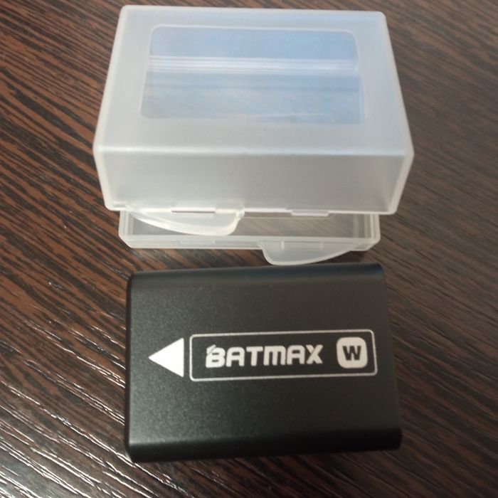 Посилені батареї Batmax NP-FW50 для Sony дві штуки комплект