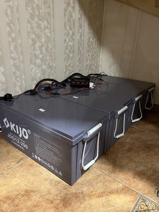 Акумулятори гелеві(тягові) KIJO 12 вольт 200а/ч