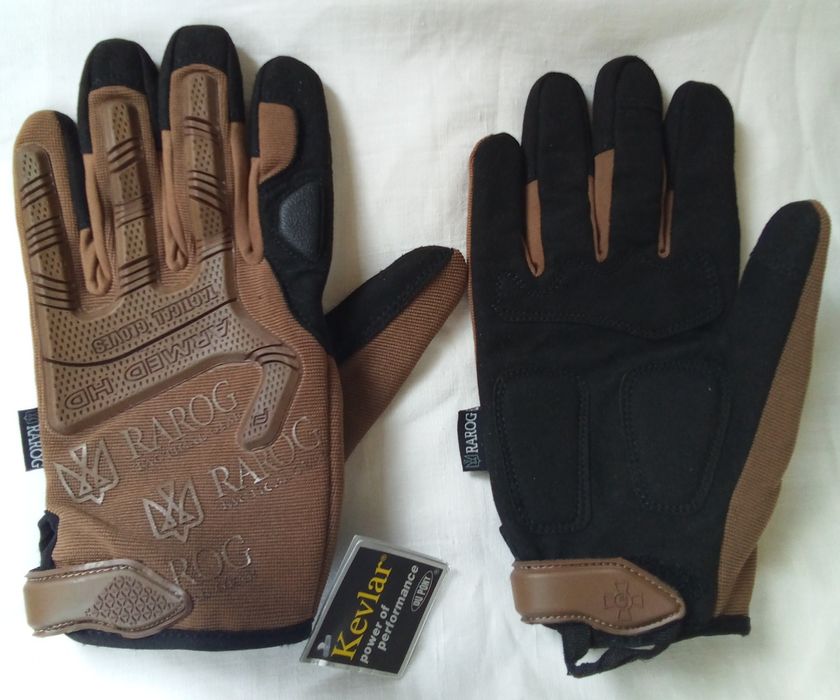 Рукавички захисні тактичні Kevlar Розмір XL Coyot