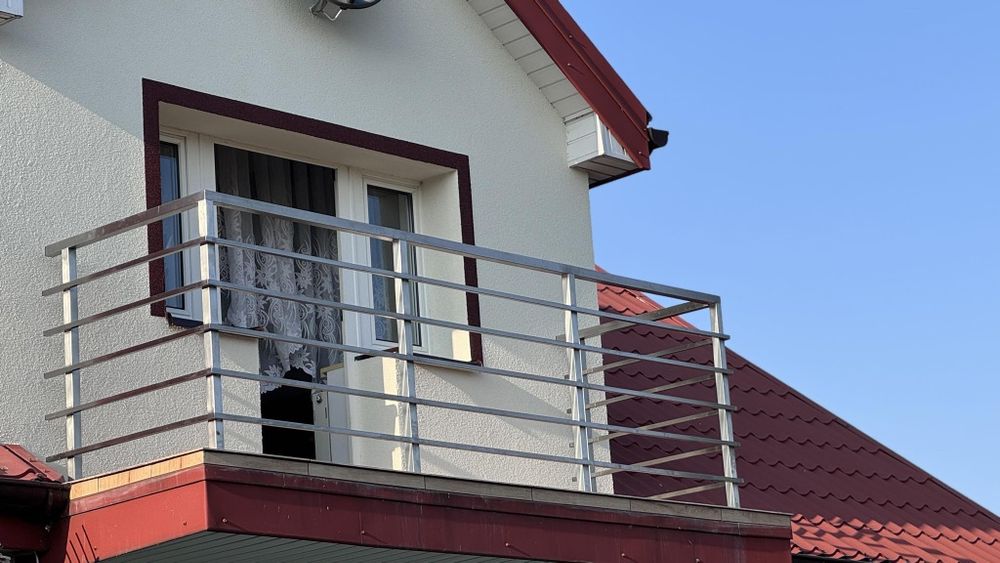 Balustrady ze stali kwasoodpornej-nierdzewnej
