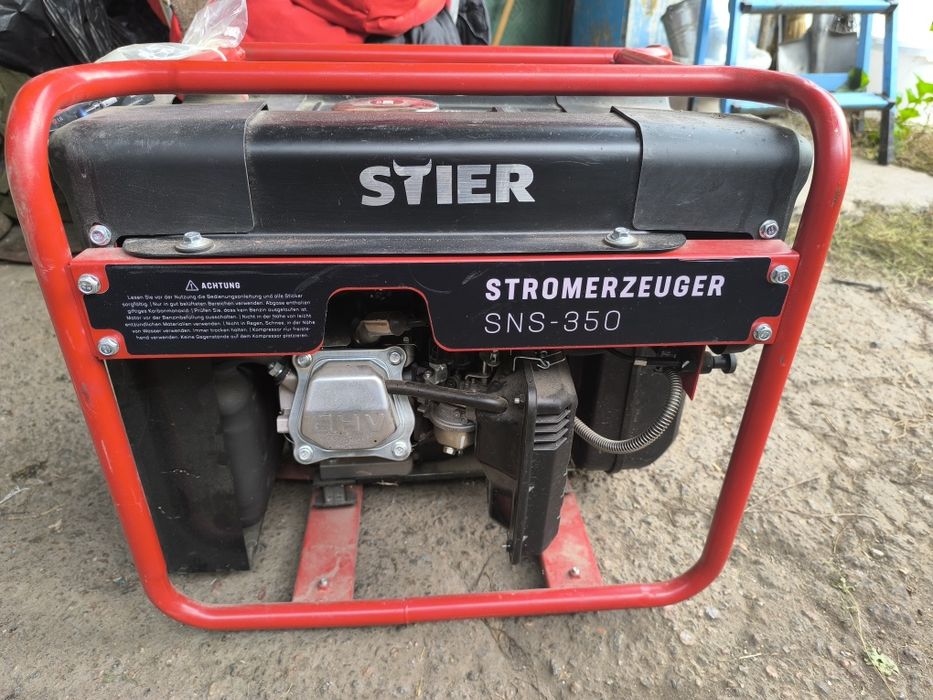 Бензиновий Генератор STROMERZEUGER SNS350