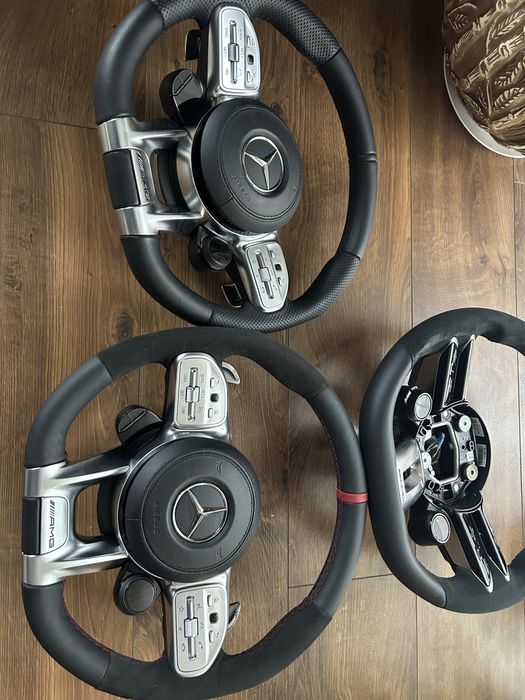 Руль mercedes amg unit w222 w213 w253 w205 w463