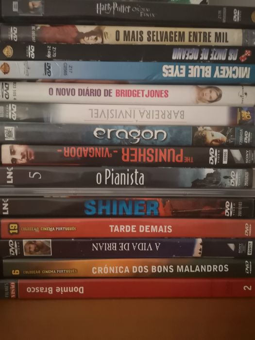 Vários filmes em dvd