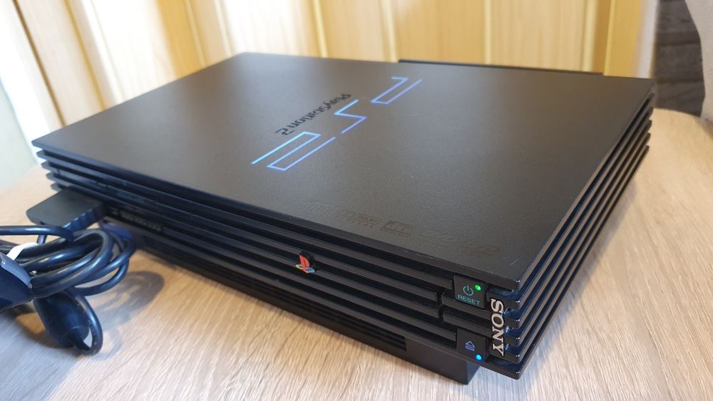 Konsola PS2 FAT + HDD 500GB + Network Adaptor