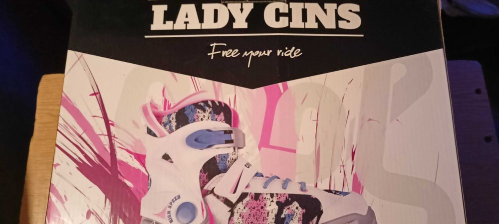 Łyżworolki Lady Cins M(37-40)