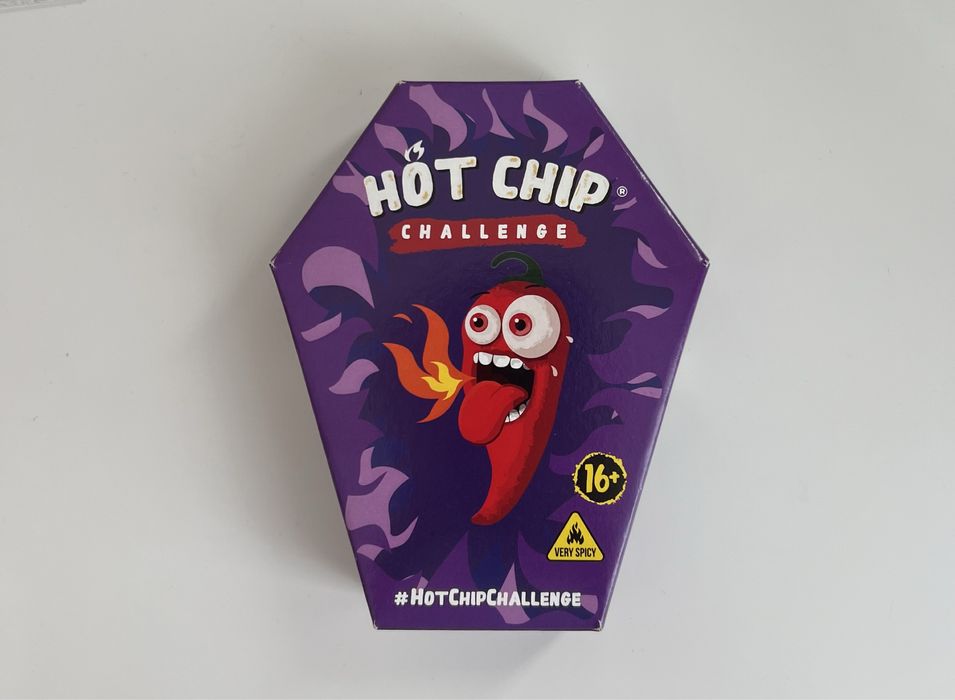 Hot Chip,гострий чіпс,острий чипс,челендж чипсы