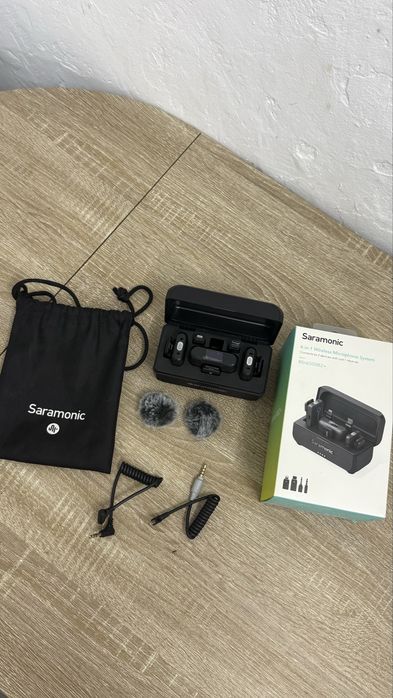 Microfones Lapela Wireless Saramonic Blink500B2+