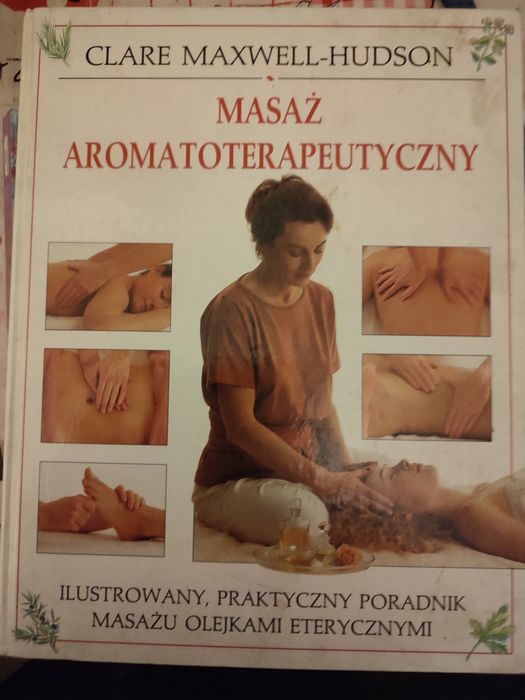 Книга по масажу широкоформатна на польській мові
