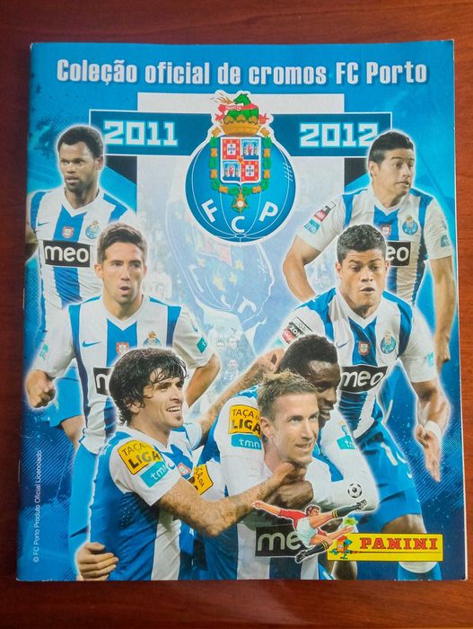 Caderneta oficial de cromos da Panini FC Porto 2011-2012