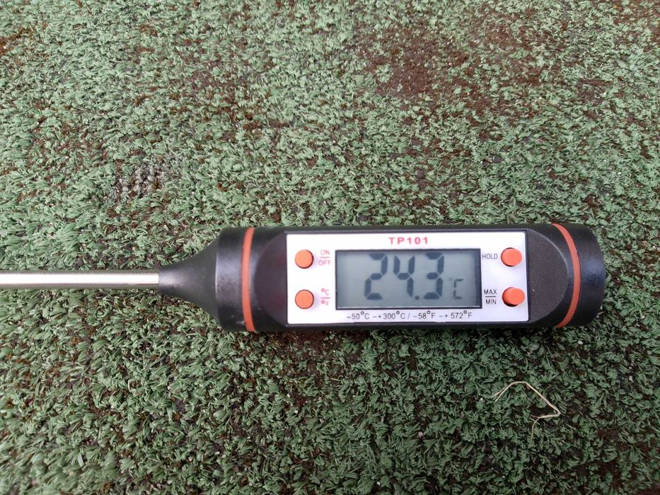 TERMOMETR szpilkowy LCD SONDA KUCHENNY mięsa wina nowy zapakowany kiel