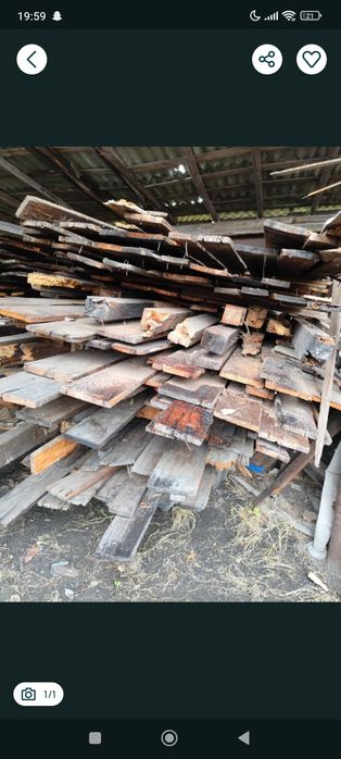 Drewno z rozbiórki