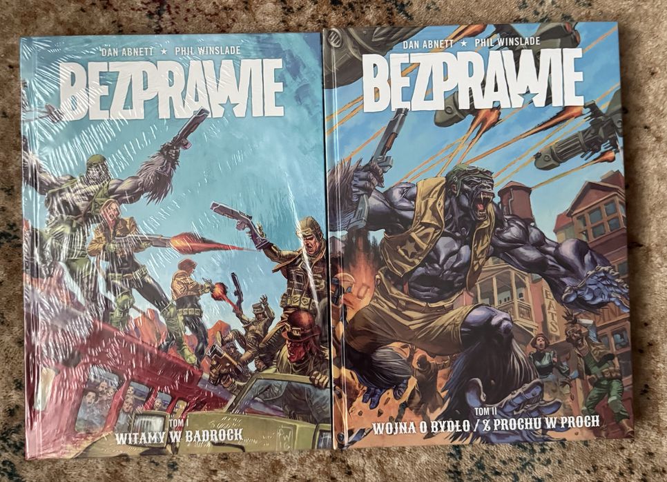 Bezprawie tomy 1-2 okładki limitowane