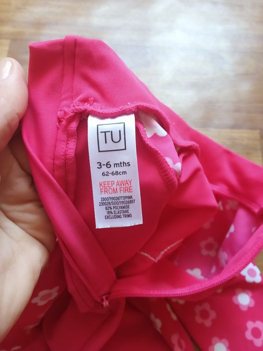 Купальник купальники новий суцільний для дівчинки 3 6 місяців 62 68