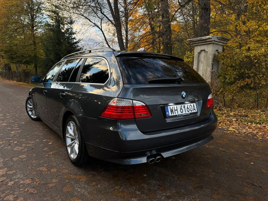 BMW Seria 5 BMW Touring 3.0d Automat 6HP Nawic CIC Grzane Fotele Skóry Alu