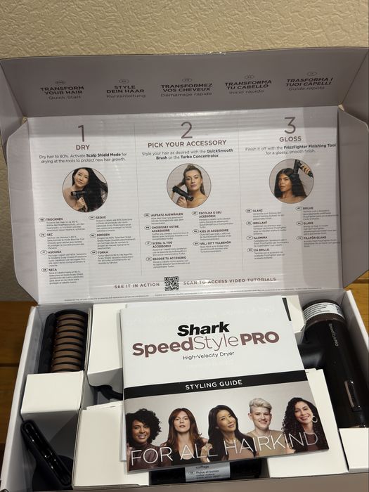 фен shark speed style hd731eu