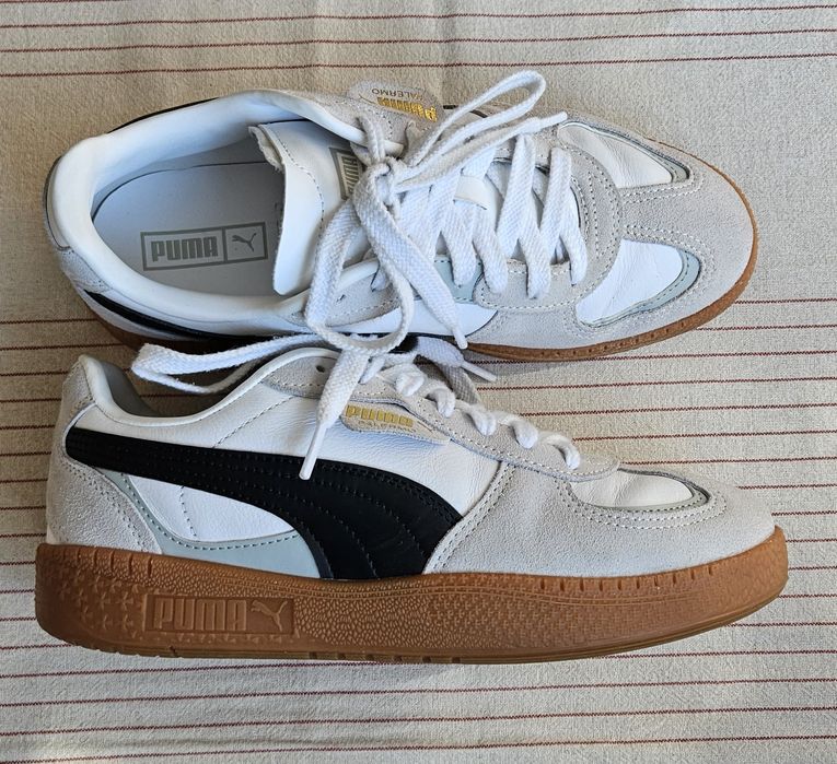 Sneakersy Puma Palermo damskie białe idealne!