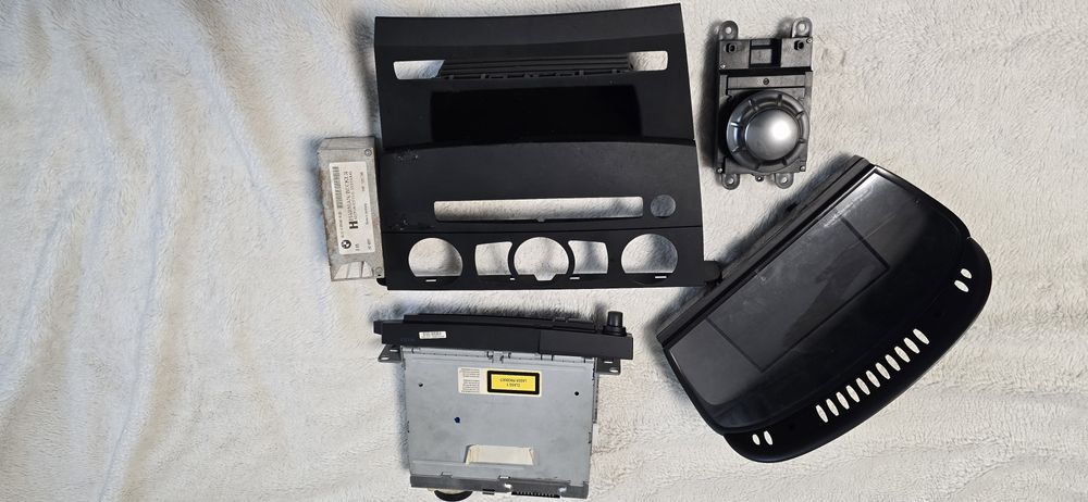 Radio nawigacja CD dvd bmw e60 e61 business mask komplet ekran idrive