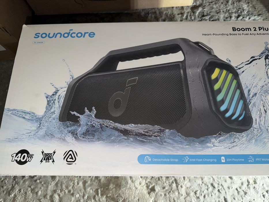 Портативна акустика ANKER SoundСore Boom 2 Plus Blue