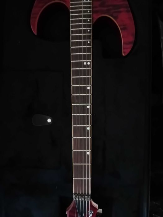 Guitarra Elétrica Ibanez RG870QMZ (usada) e Estojo