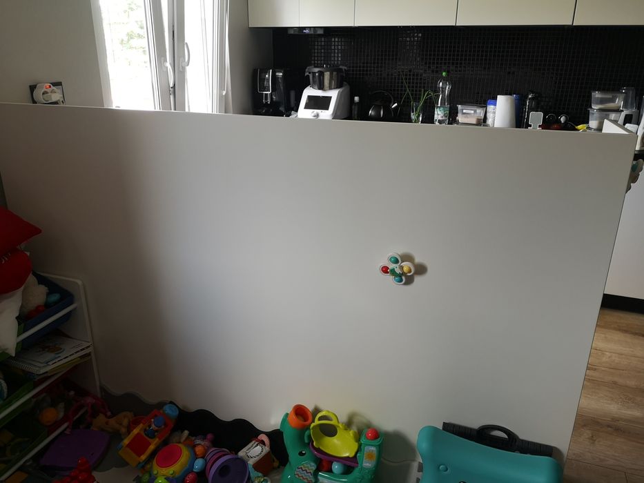 Półwysep biały lakierowany komoda półmat