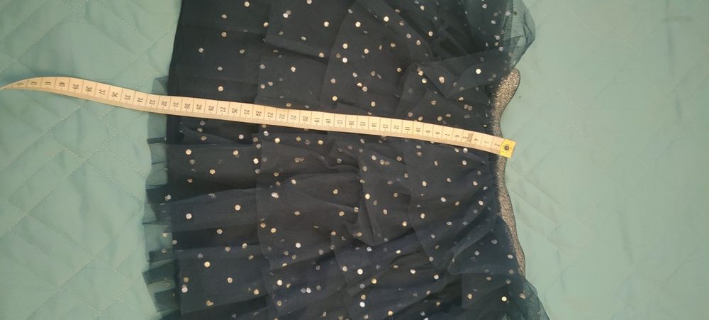 Spódnica warstwowa z falbanami