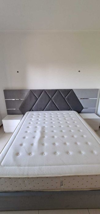 Camas de Casal Estofadas de Luxo 689€ Disp. em Várias Cores! 190x140m!