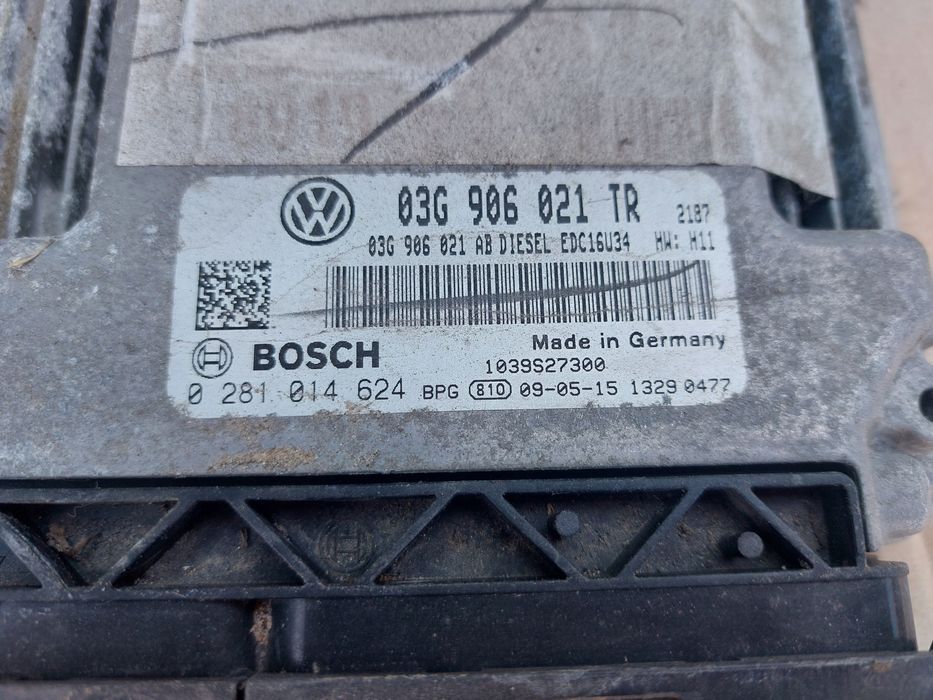 komputer sterownik zestaw bsi 1.9 tdi bls vw golf